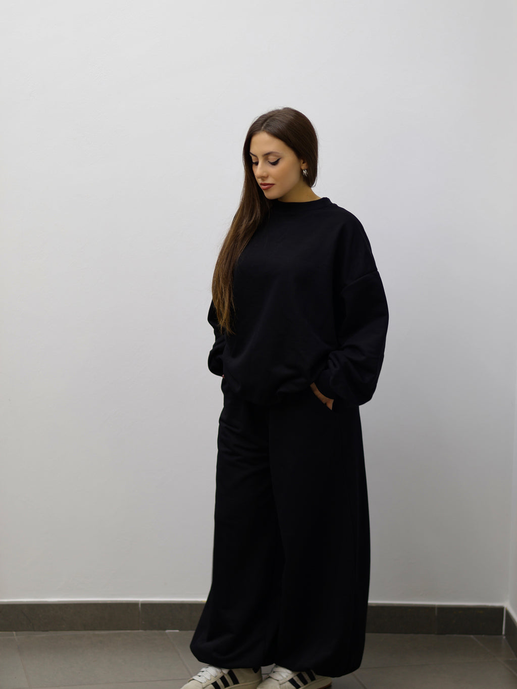 •Tuta Black Oversize•