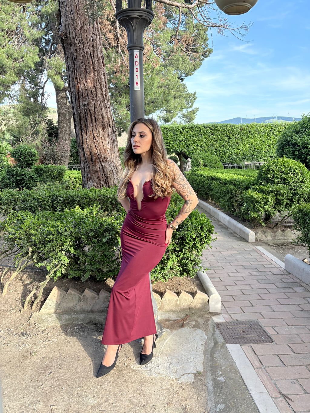 •Silhouette Dress•
