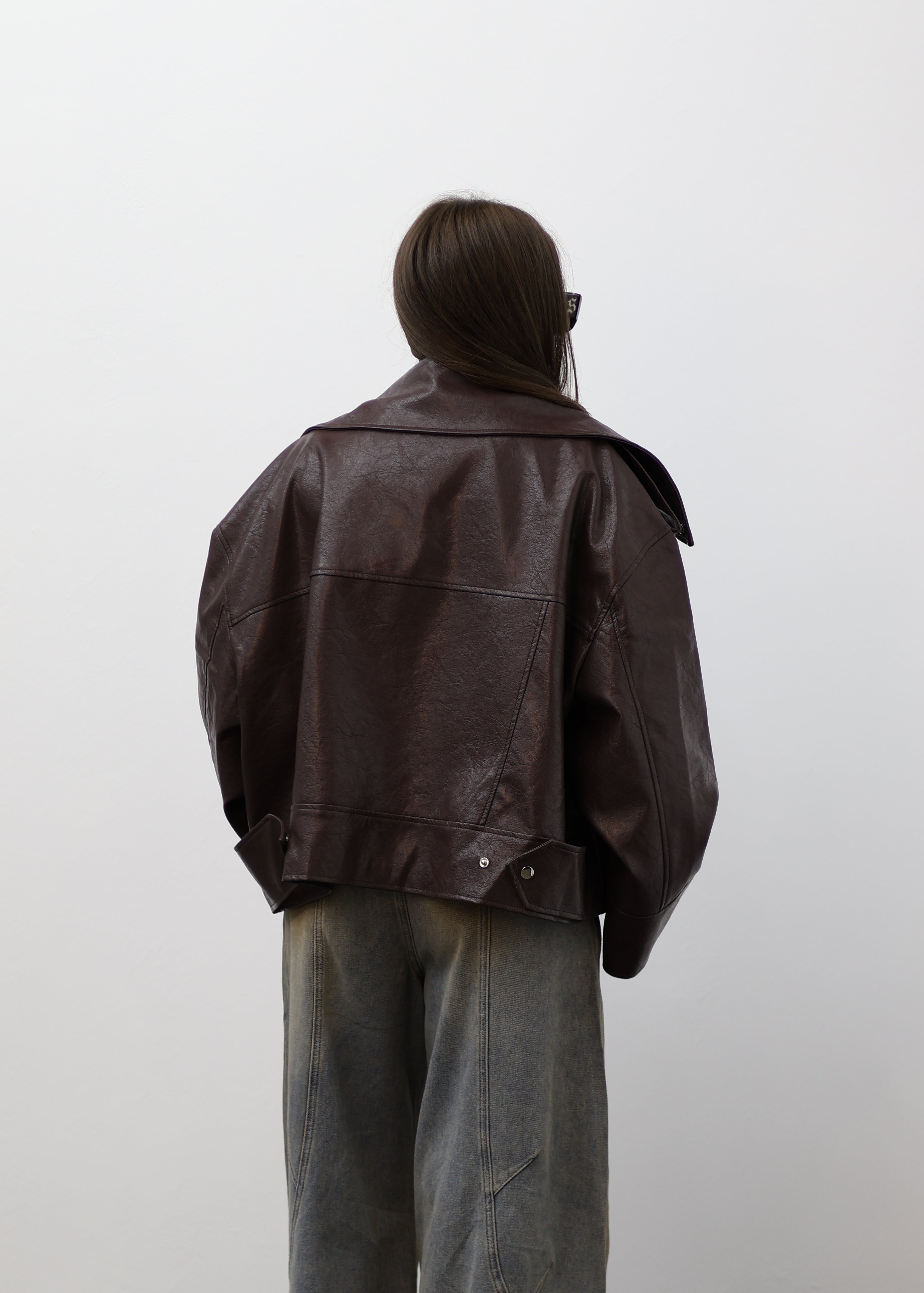 Giacca Over Brown