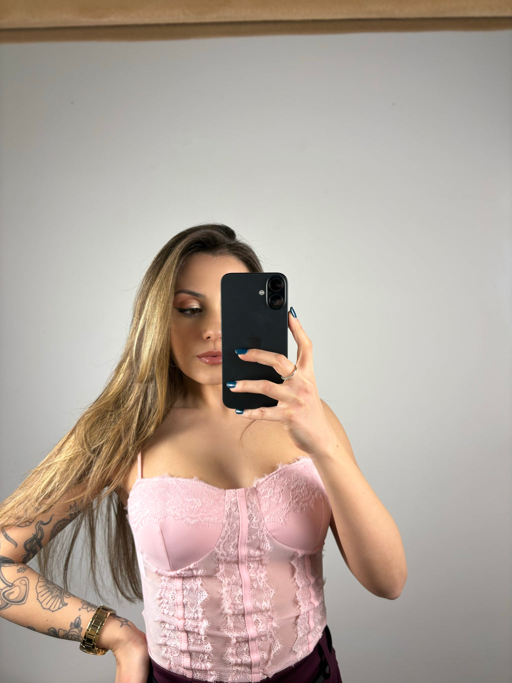 •Pink Top•