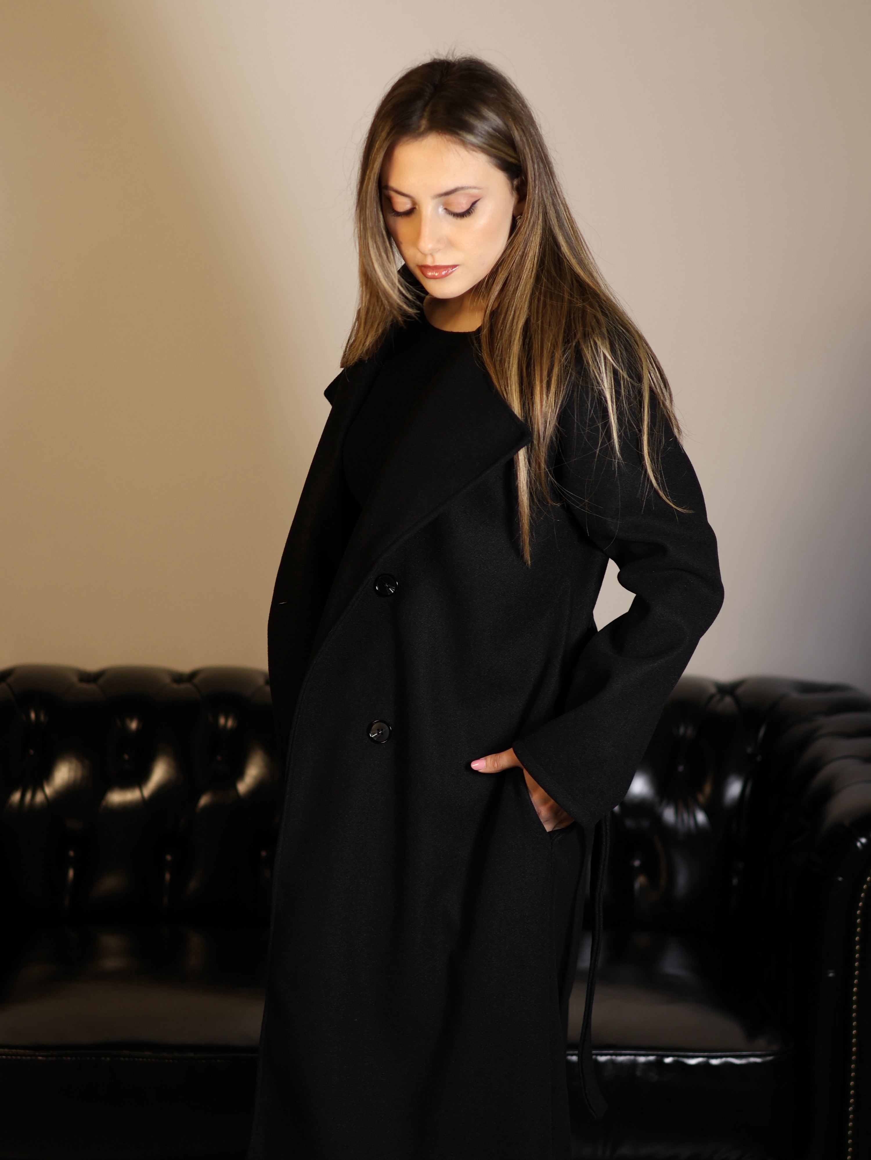 •Cappotto Elegant Black•